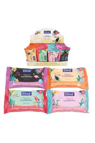 Elina vlhčené ubrousky aloe vera 15 ks