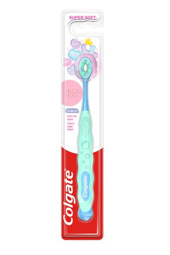 Colgate kids cushion clean super soft zubní kartáček 5+