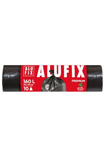 Alufix pytle na odpad silné 45µm černé 160 l 90 x110 cm 10 ks