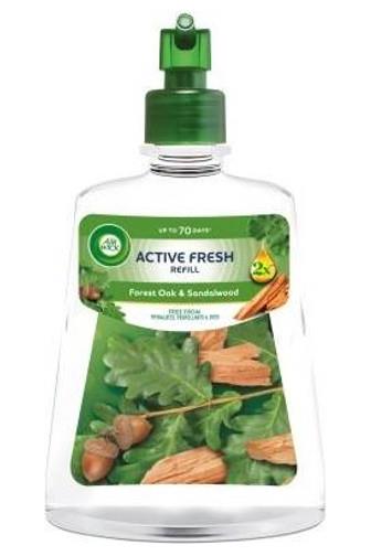 Air Wick Active Fresh Refill Dub a santalové dřevo NN 228 ml