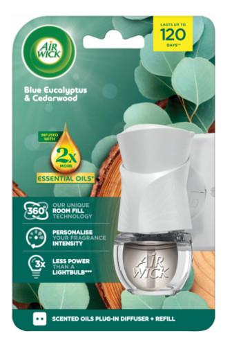 Air Wick electric Eucalyptus & Cedarwood strojek 19 ml