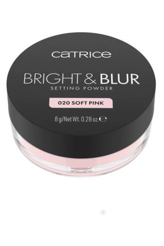Catrice pudr sypký Bright & Blur 020 Soft Pink 8 g