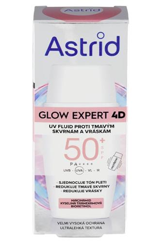 Astrid Glow Expert 4D denní UV Fluid SPF50+ 50 ml