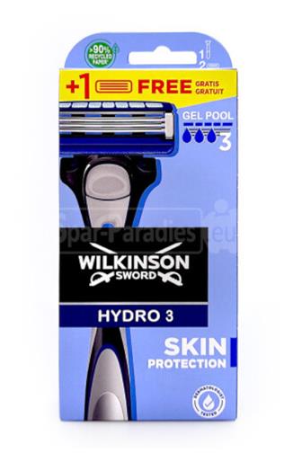 Wilkinson Hydro3 Skin Protection strojek + náhradní hlavice 2 ks