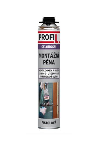Soudal Profil PU pěna celoroční pistolová 750 ml