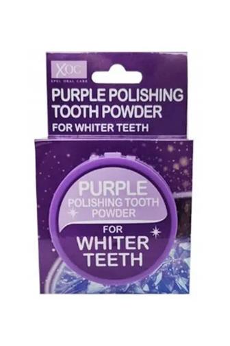 XOC Bělící prášek na zuby Purple 30 g