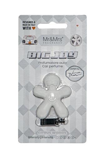 Mr&Mrs Big Joy Citrus Woods (white) vůně do auta 12 g