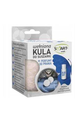 Smart Wash koule pro sušičku+parfém modrá obloha 20 ml