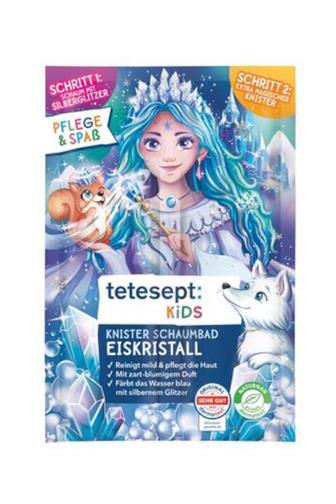 Teteset Kids praskající koupel Ledové krystalky 45 g