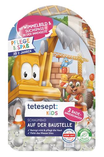 Teteset Kids bublinková koupel Na stavbě 3 x 40 ml