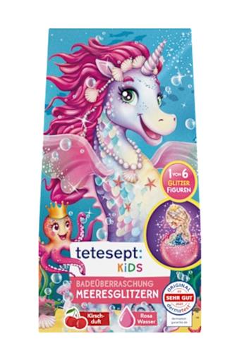Teteset Kids koupelová koule Mořský třpyt 173 g