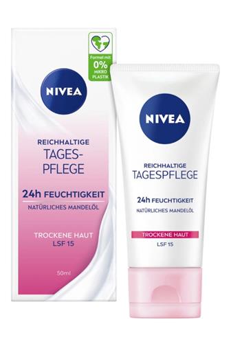 Nivea 24h výživný denní krém SPF15 50 ml