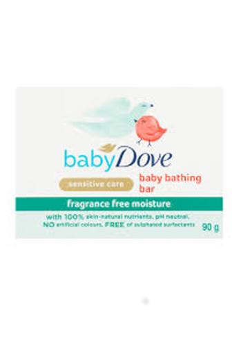 Dove Baby mýdlo Fragrance Free Moisture Sensitive Care 90 g