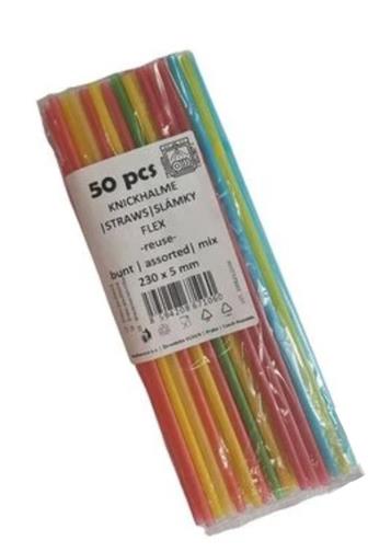 Brčka znovu použitelné mix 23 cm 50 ks