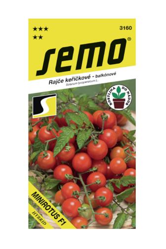 Rajče keříčkové balkonové Minirotus F1 40 semen