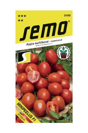 Rajče keříčkové balkonové Minipeelus F1 40 semen