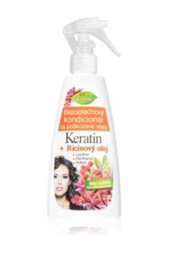 Bione Cosmetics Bezoplachový kondicionér Kerati + Ricin.olej  260ml