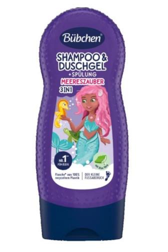 Bubchen Malá mořská víla 3v1 šampon & SG aloe vera 230 ml