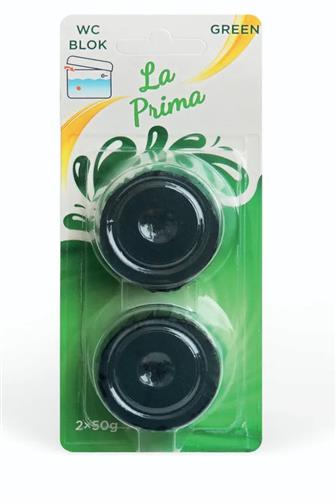 La Prima wc blok green 2 x 50 g