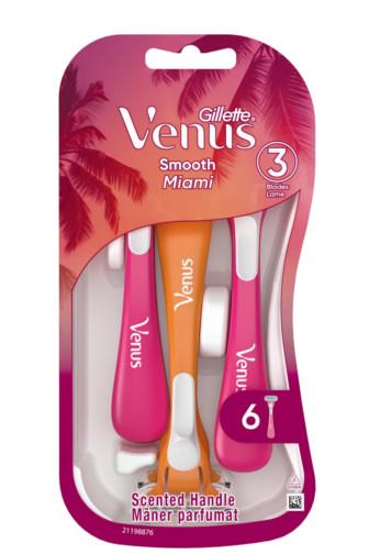 Gillette Venus Smooth Miami holítka 6 ks