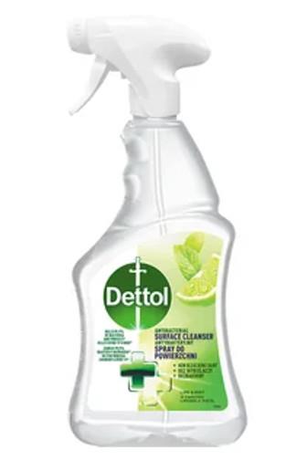 Dettol antibakteriální sprej na povrchy limetka a máta 500 ml