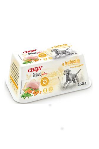 Chejn Bravo konzerva kuřecí se zeleninou a rakytníkem 430 g