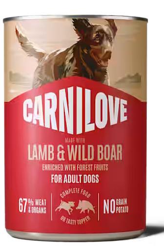 Carniove dog paté jehněčí a zvěřina 400 g