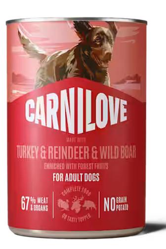 Carniove dog paté krůta a zvěřina 400 g