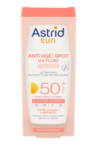 Astrid Sun fluid tónovací na opalování SPF50 40 ml