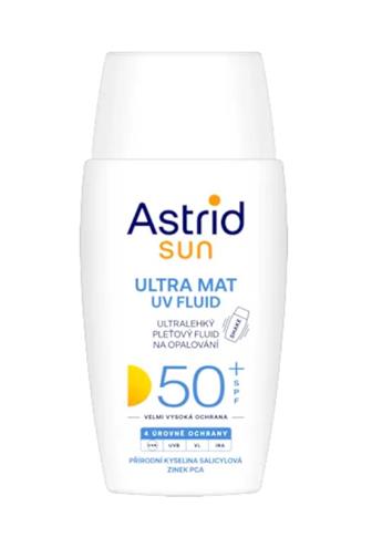 Astrid Sun fluid mat ultralehký na opalování SPF50 40 ml