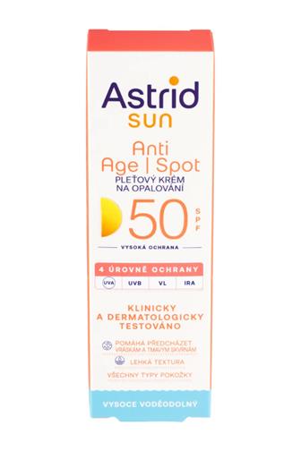 Astrid Sun Anti age spot krém na opalování SPF50 50 ml