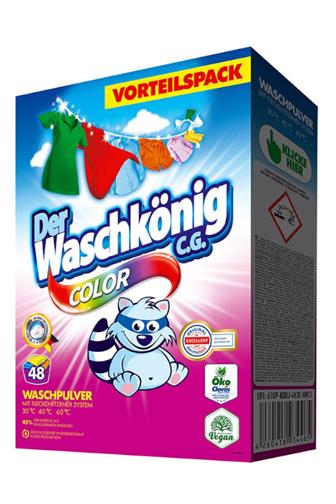 Der Waschkonig pr.prášek color 48 dávek 2,88 kg