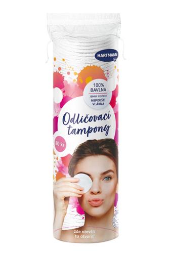 Hartman odličovací tampony 80 ks