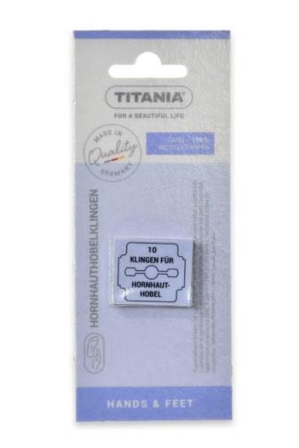 Titania náhradní žiletky k seřezávači na paty nerez ocel 10 ks 