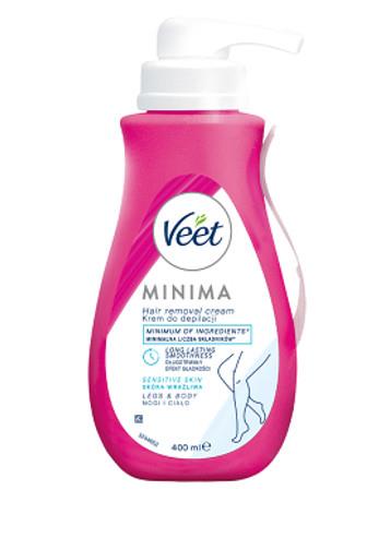 Veet Minima depilační krém pro citlivou pokožku 400 ml