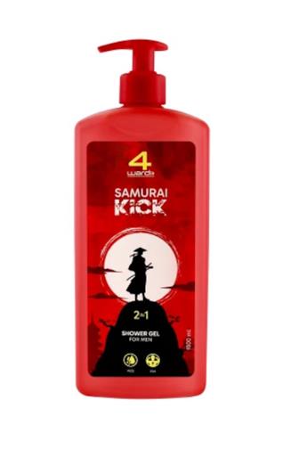 4Ward Samurai kick men 2v1 sprchový gel 1l 