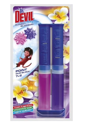 Dr.Devil WC Point Duo block Sunset blossom 65 ml