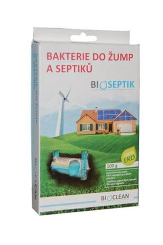 Bioclean  Bioseptik bakterie do žump,septiků a ČOV 100 g
