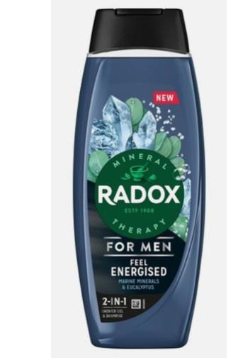 Radox SG for men Feel Energised 2v1 450 ml