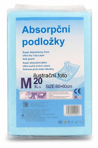 Absorční podložky 60 x 60 cm M 20 ks