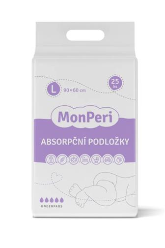 
MonPeri absorbční podložka 60x90cm 25 ks