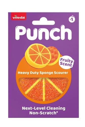 
Vileda Punch orange houbička 1 ks