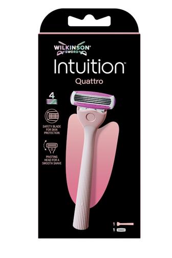 Wilkinson Intuition Quattro strojek+1 hlavice 