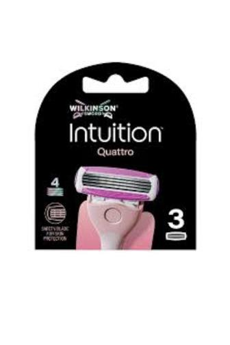 Wilkinson Intuition Quattro náhradní hlavice 3 ks