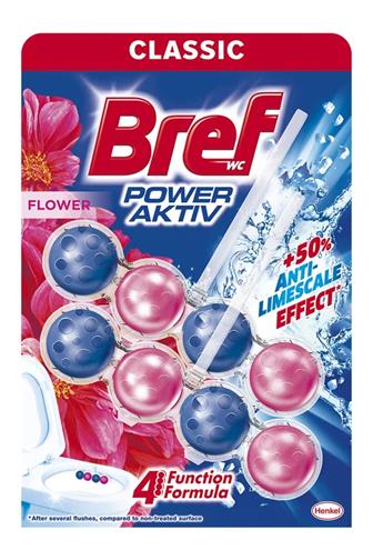 Bref Power Activ wc blok Flower 2 x 50 g