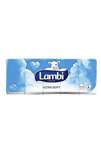 Lambi Classic 4 vrstvé kapesníčky 10 x10 ks
