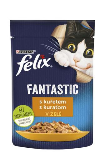 Purina Felix kapsička s kuřetem v želé 85 g