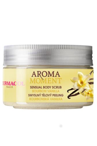 Dermacol Aroma Moment tělový peeling Bourbonská vanilka 200 g