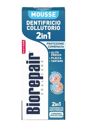 Biorepair Oral Care pasta+ústní pěna 2v1 75 ml