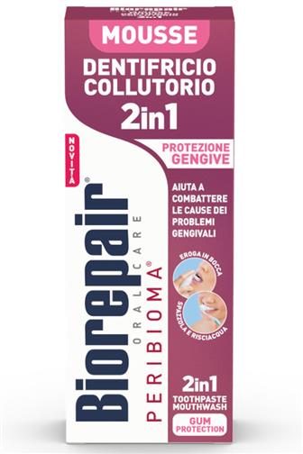 Biorepair Oral Care pasta+ústní pěna 2v1 75 ml